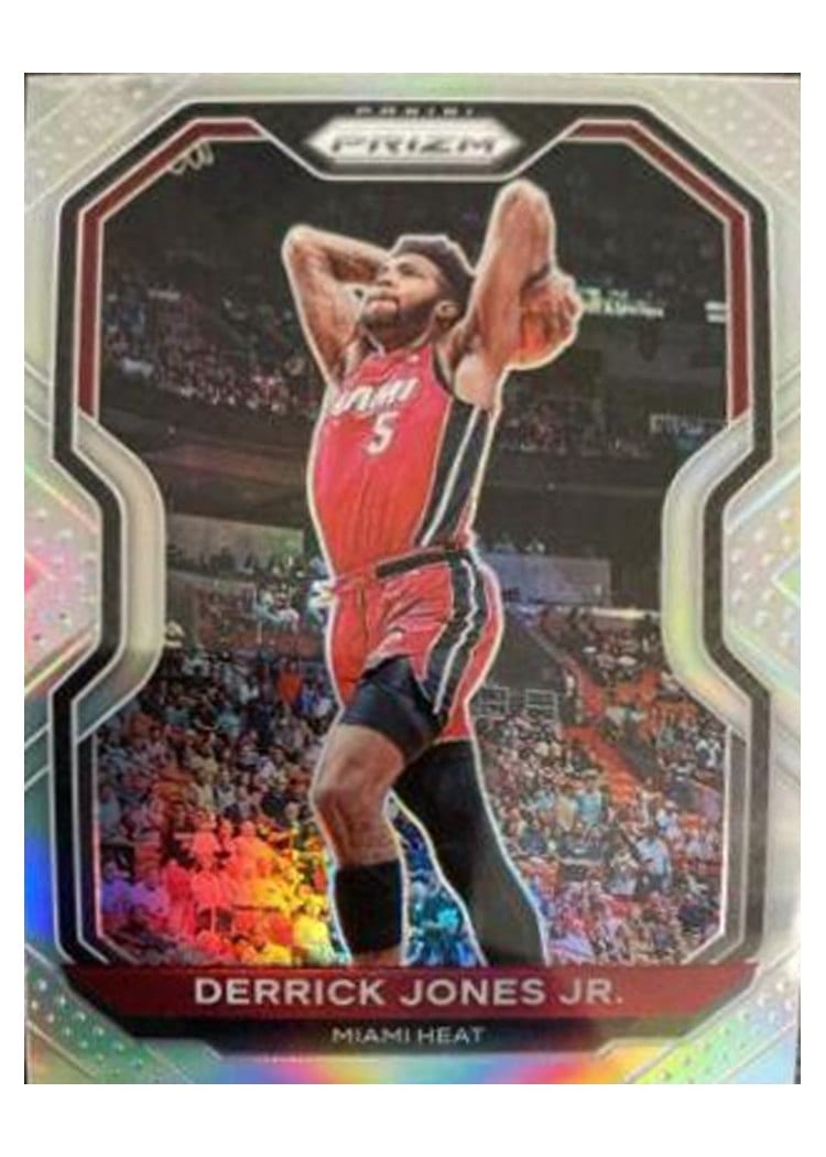 2020-21 Panini Prizm Base Set Derrick Jones Jr. #55 card