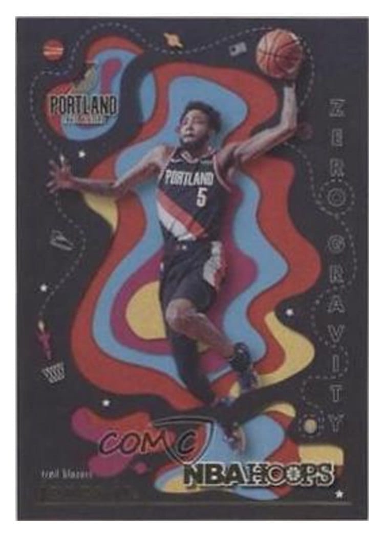 2021-22 Hoops Zero Gravity Derrick Jones Jr. #17 card