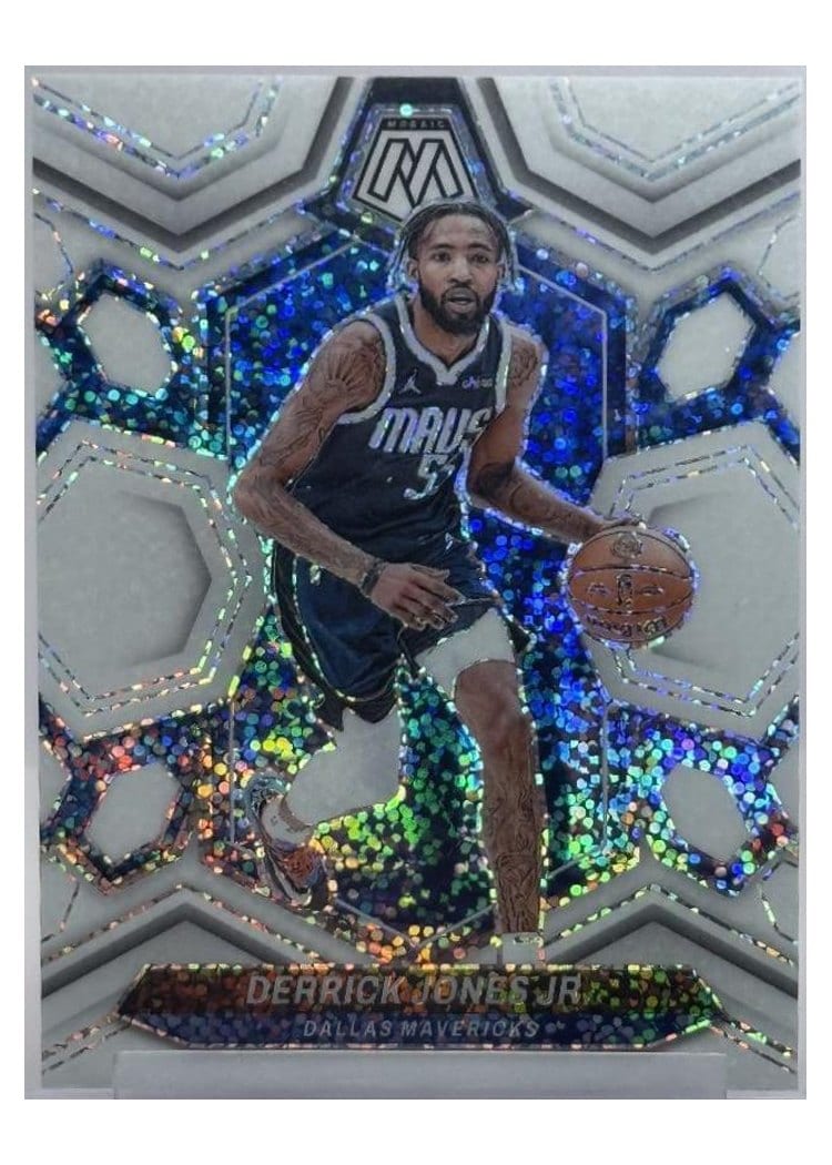 2023-24 Panini Mosaic Base Set Derrick Jones Jr. #4 card