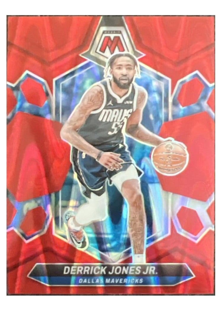 2023-24 Panini Mosaic Base Set Derrick Jones Jr. #4 card