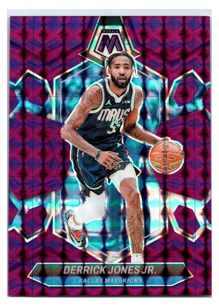 2023-24 Panini Mosaic Base Set Derrick Jones Jr. #4 card