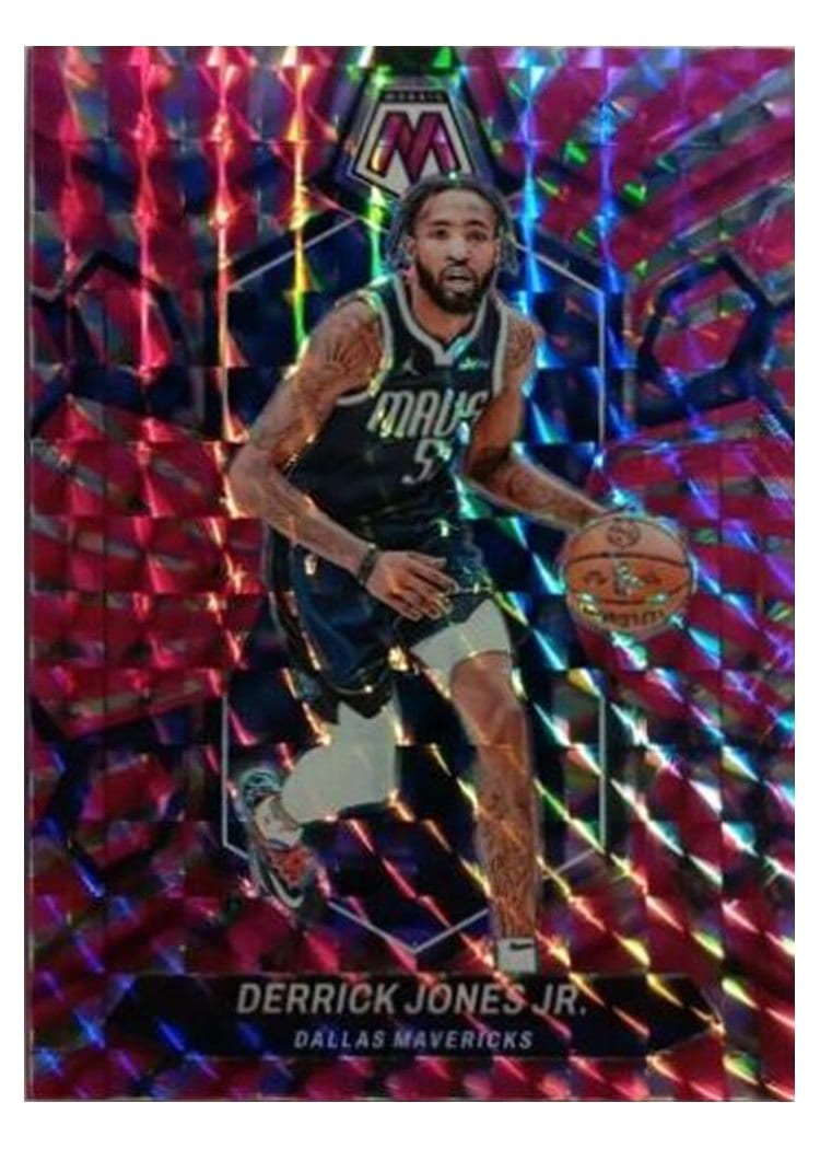 2023-24 Panini Mosaic Base Set Derrick Jones Jr. #4 card