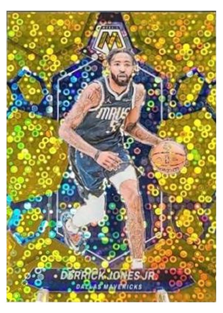 2023-24 Panini Mosaic Base Set Derrick Jones Jr. #4 card