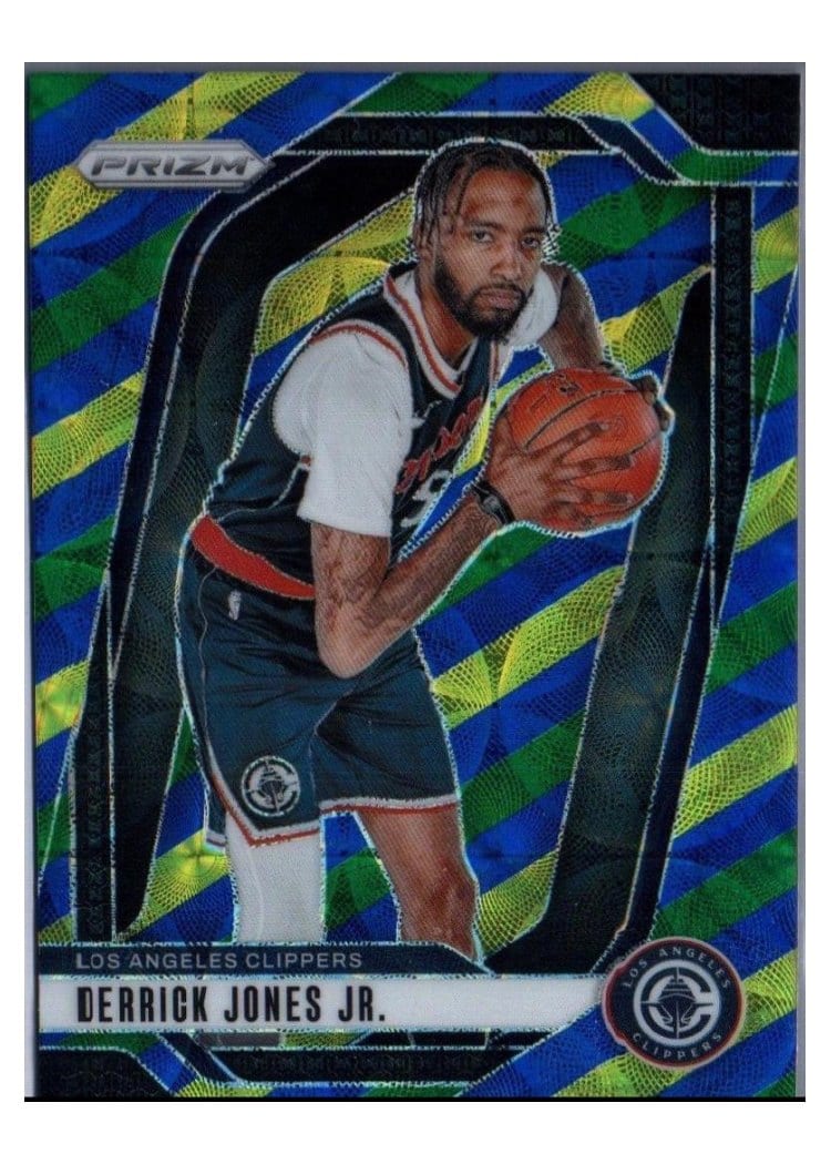 2024-25 Panini Prizm Base Set Derrick Jones Jr. #34 card