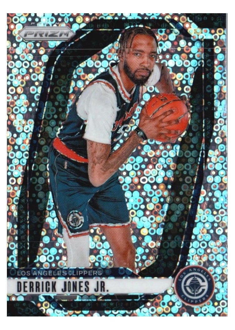 2024-25 Panini Prizm Base Set Derrick Jones Jr. Fast Break #34 card
