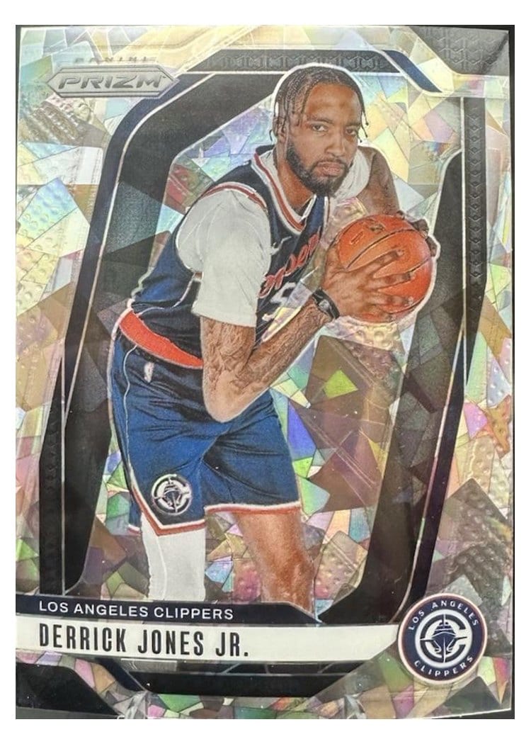 2024-25 Panini Prizm Base Set Derrick Jones Jr. Ice #34 card