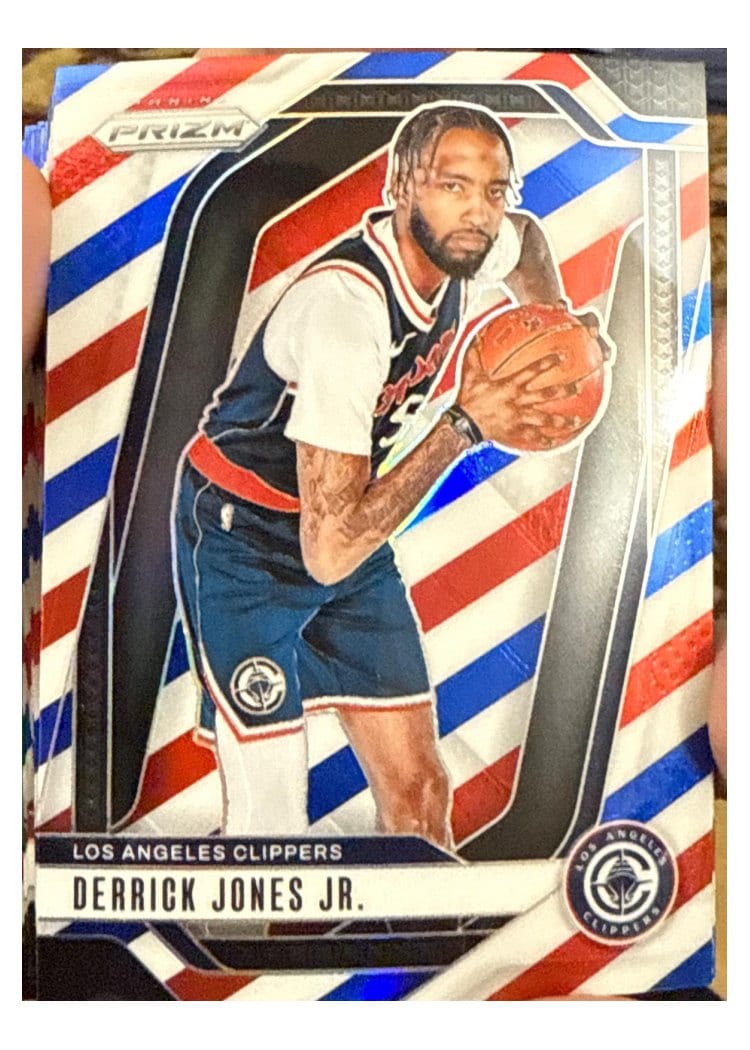 2024-25 Panini Prizm Base Set Derrick Jones Jr. #34 card