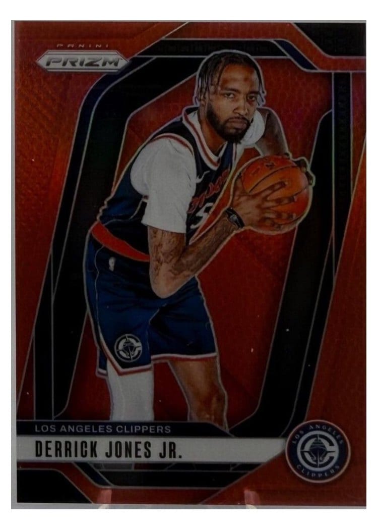2024-25 Panini Prizm Base Set Derrick Jones Jr. #34 card