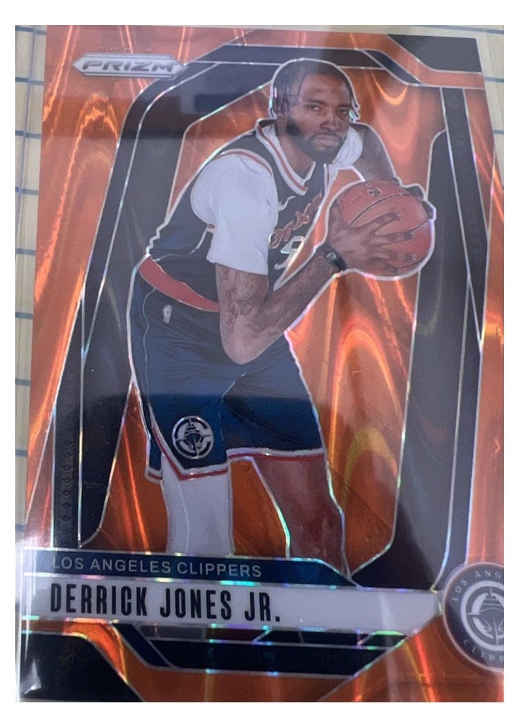 2024-25 Panini Prizm Base Set Derrick Jones Jr. #34 card