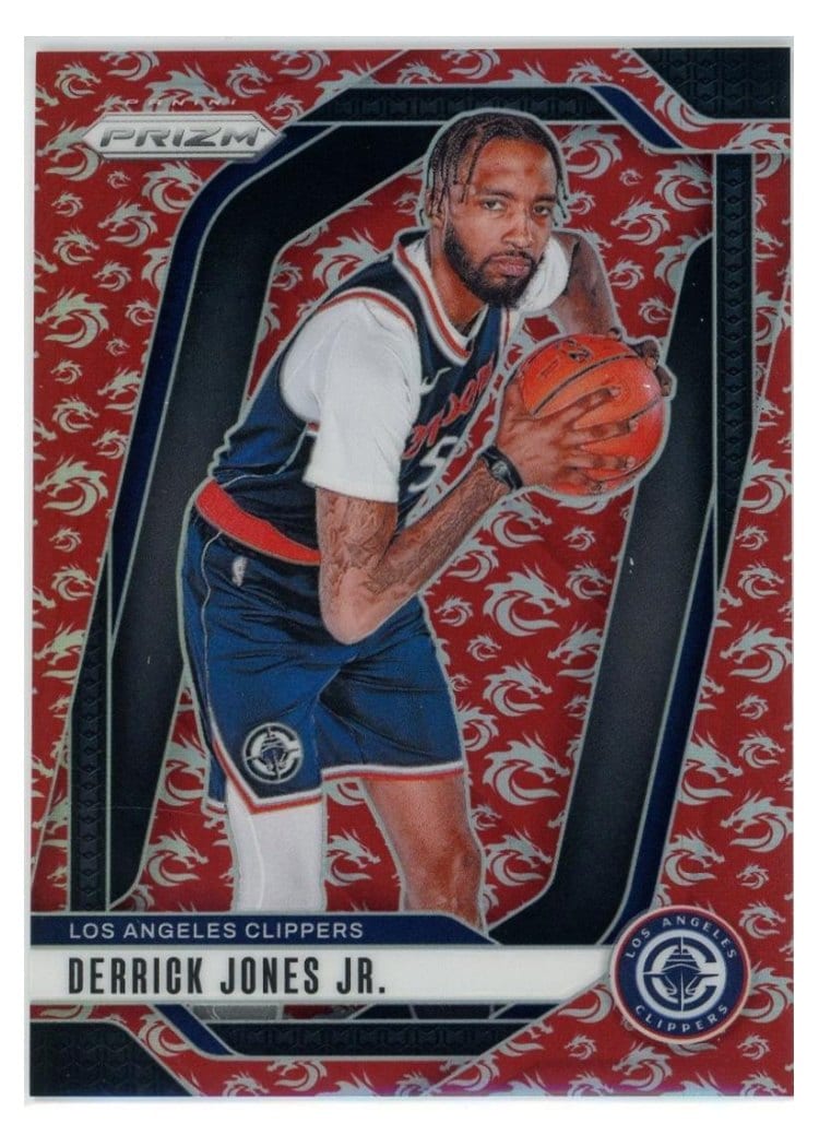 2024-25 Panini Prizm Base Set Derrick Jones Jr. #34 card