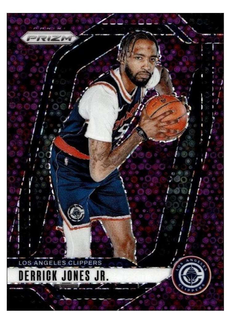 2024-25 Panini Prizm Base Set Derrick Jones Jr. #34 card