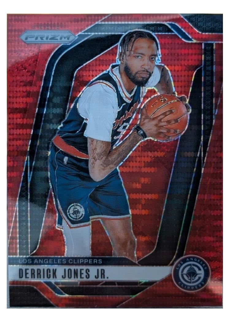2024-25 Panini Prizm Base Set Derrick Jones Jr. #34 card