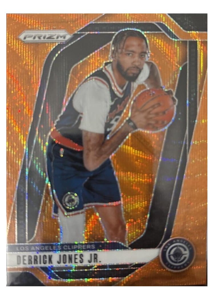 2024-25 Panini Prizm Base Set Derrick Jones Jr. #34 card
