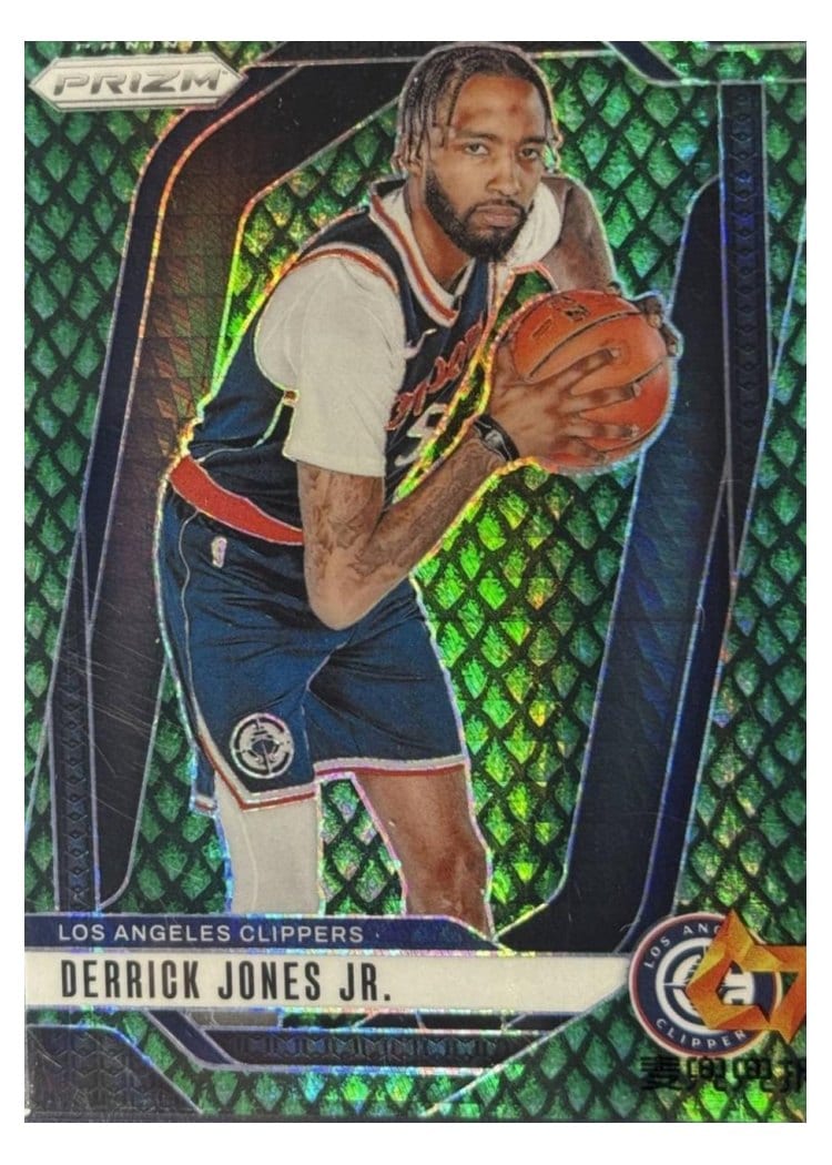 2024-25 Panini Prizm Base Set Derrick Jones Jr. #34 card