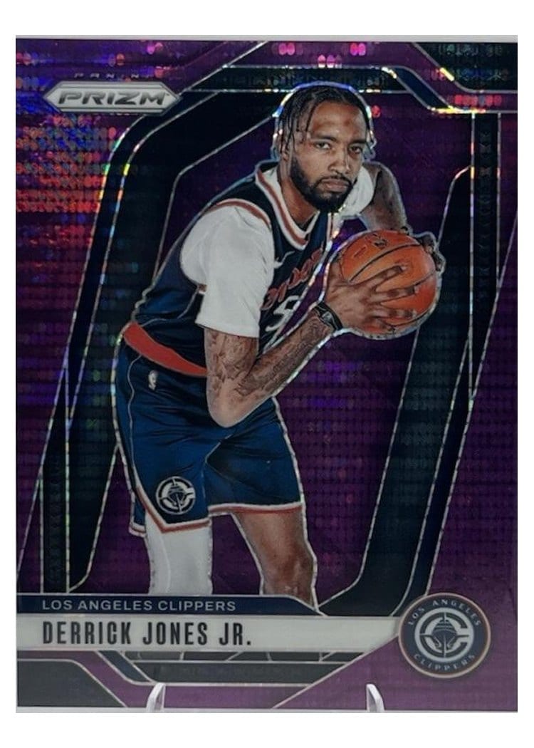 2024-25 Panini Prizm Base Set Derrick Jones Jr. #34 card