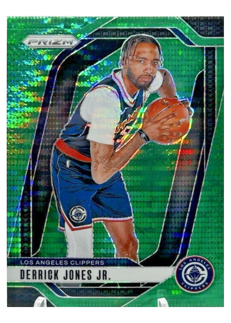 2024-25 Panini Prizm Base Set Derrick Jones Jr. #34 card