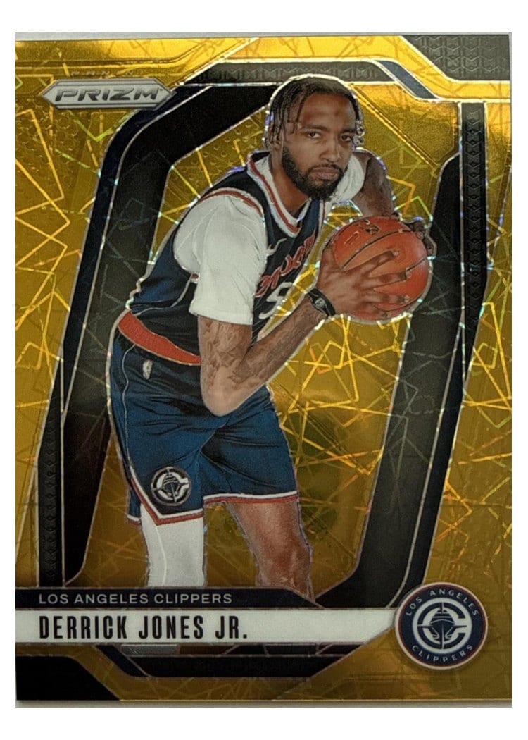 2024-25 Panini Prizm Base Set Derrick Jones Jr. #34 card