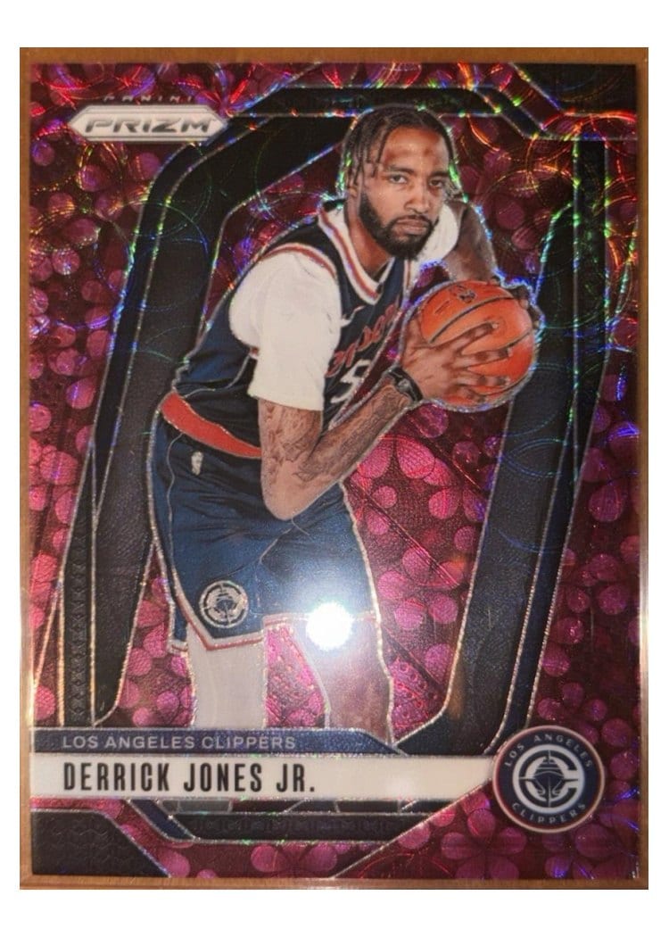 2024-25 Panini Prizm Base Set Derrick Jones Jr. #34 card