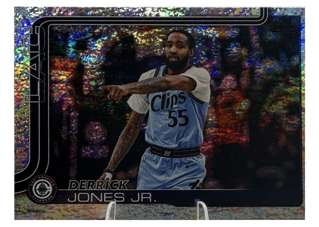 2025-26 Topps Base Set Derrick Jones Jr. Holo Foil #148 card