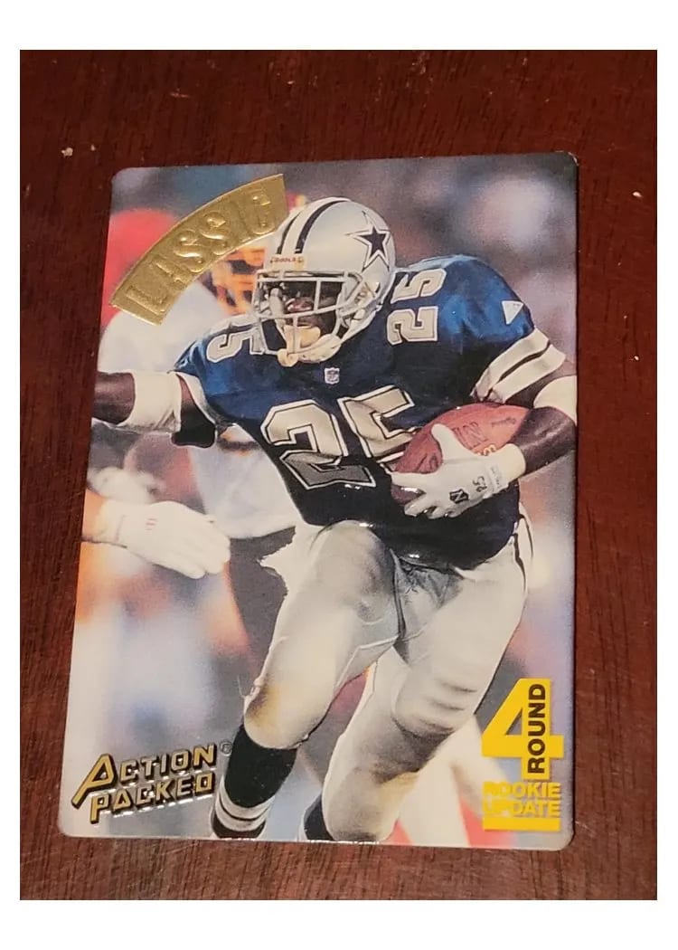 1994 Action Packed Prototypes Derrick Lassic #RU942 card