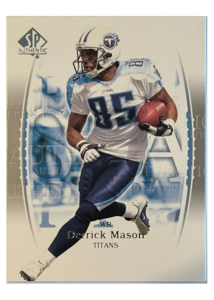 2003 SP Authentic Derrick Mason #75 card