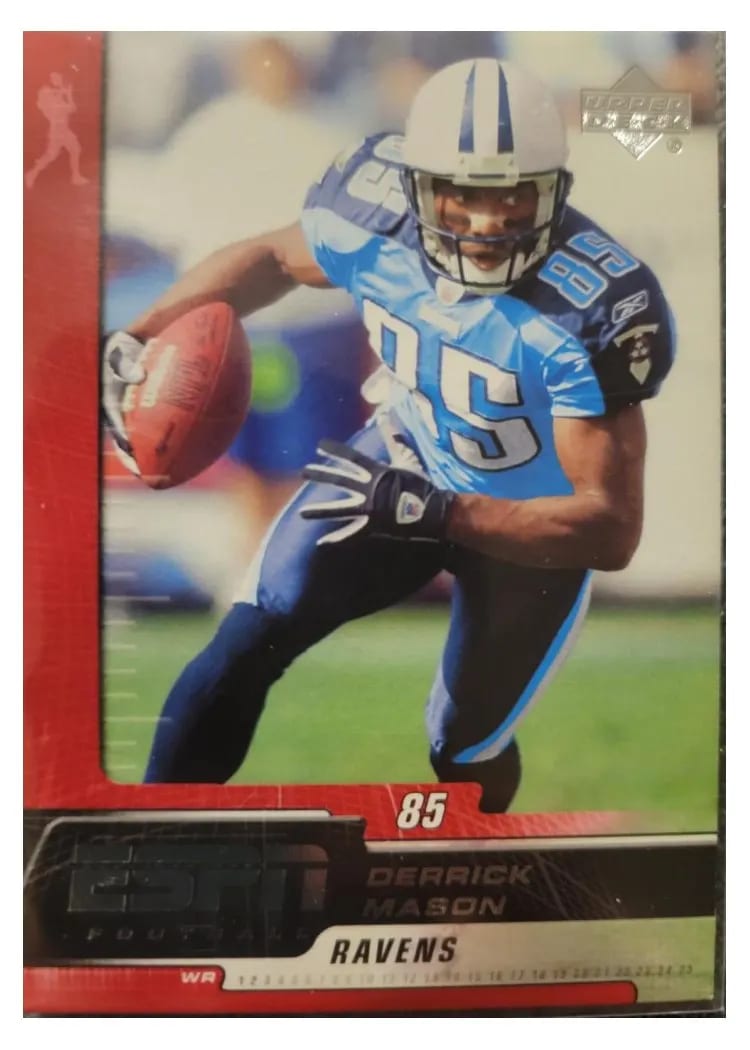2005 Upper Deck ESPN Derrick Mason #10 card