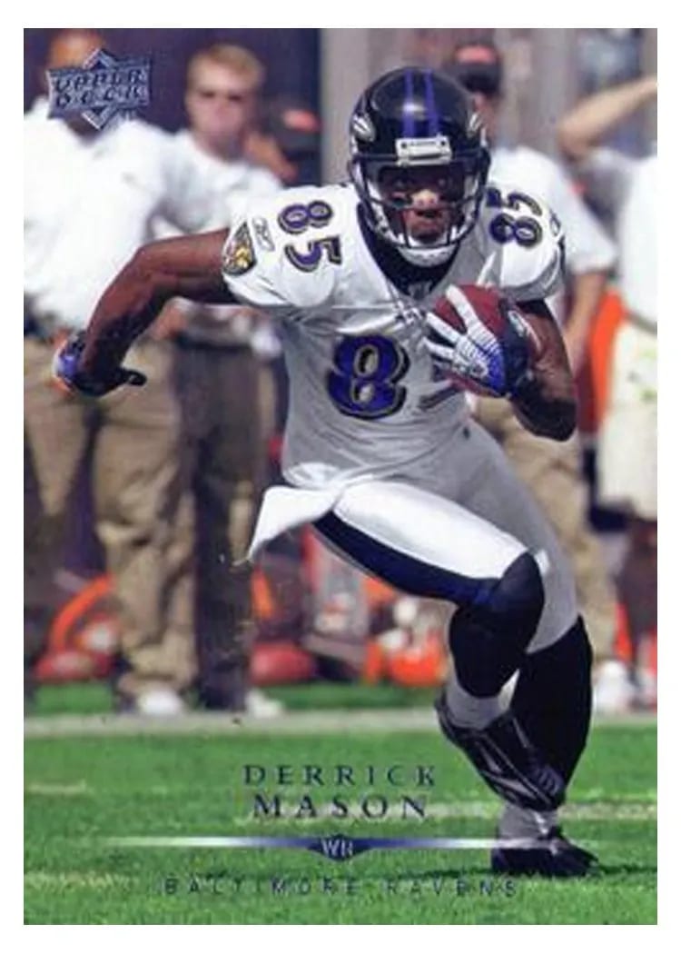 2008 Upper Deck Derrick Mason #11 card