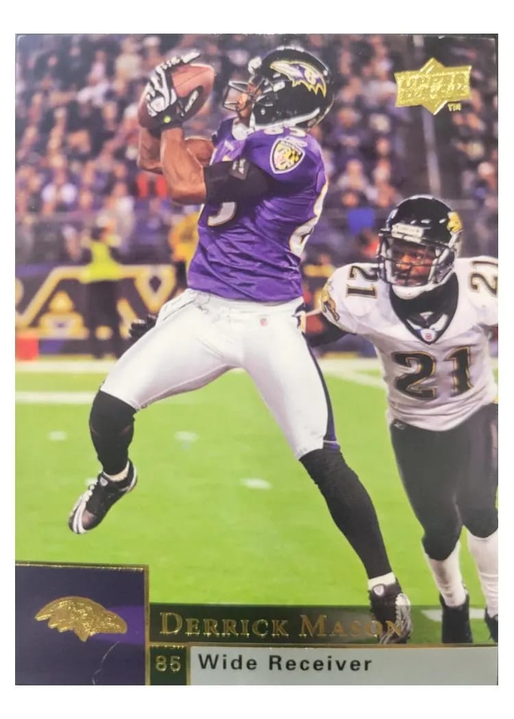 2009 Upper Deck Derrick Mason #18 card