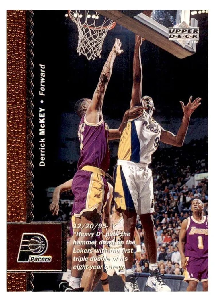 1996 Upper Deck Derrick McKey #51 card