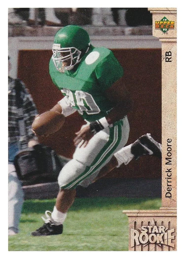 1992 Upper Deck Derrick Moore #17 card