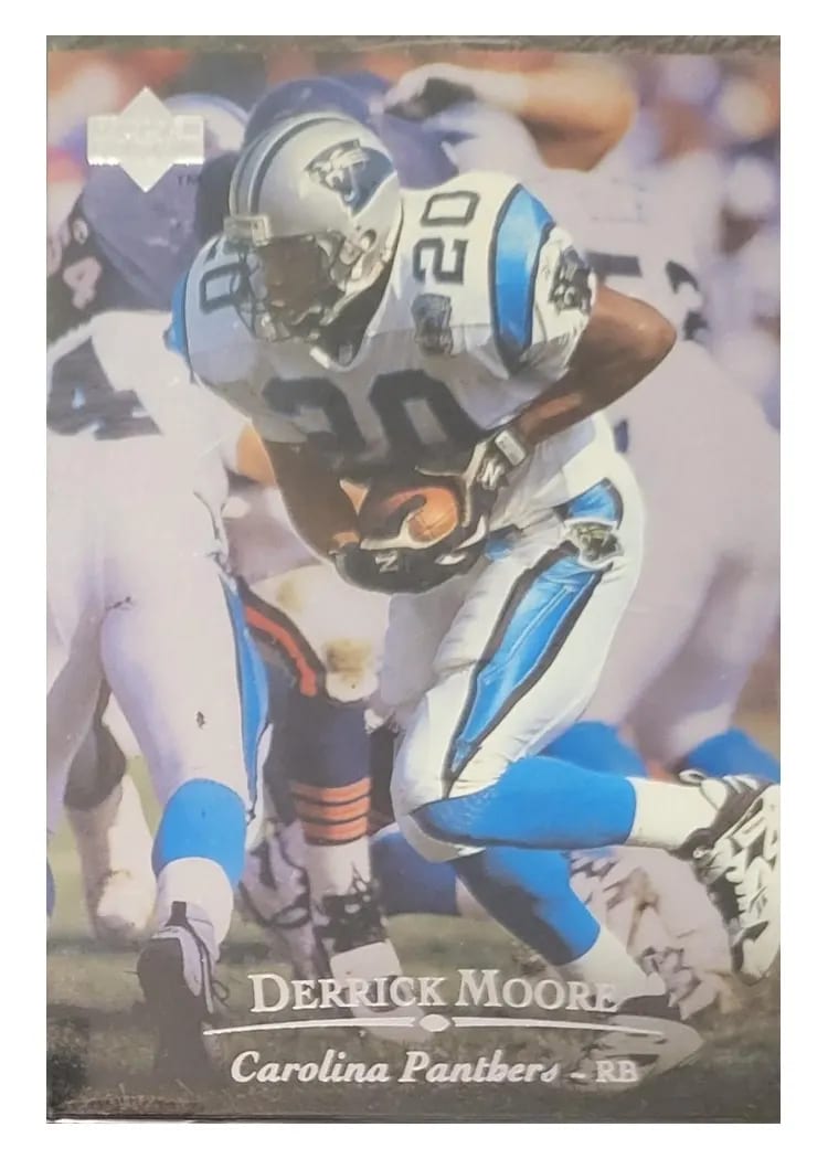 1996 Upper Deck Silver Derrick Moore #34 card