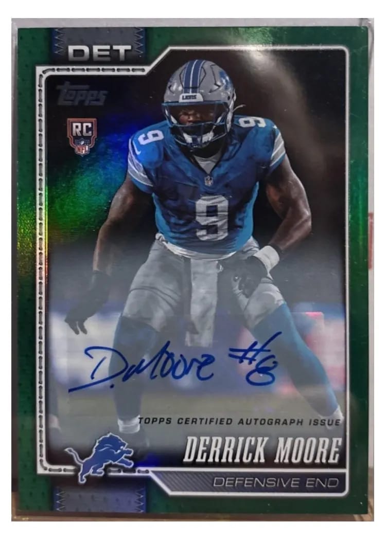 2026 Topps Flagship Real One Autograph Derrick Moore #317 card