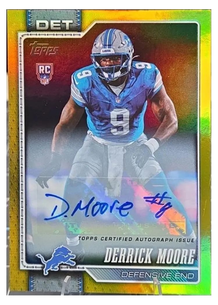 2026 Topps Flagship Real One Autograph Derrick Moore #317 card
