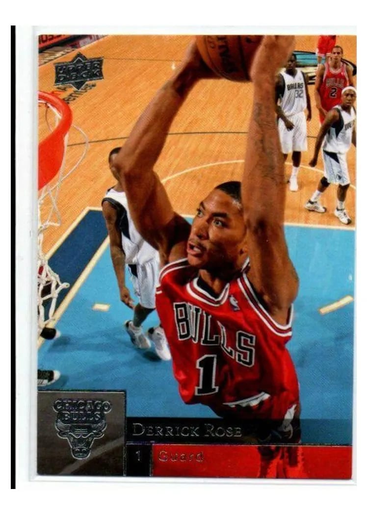 2009 Upper Deck Derrick Rose #21 card