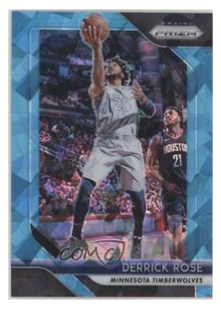 2018-19 Panini Prizm Base Set Derrick Rose #77 card