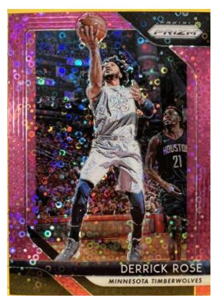 2018-19 Panini Prizm Base Set Derrick Rose #77 card