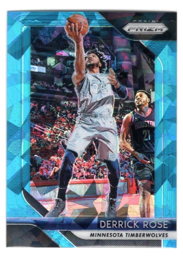 2018-19 Panini Prizm Base Set Derrick Rose #77 card