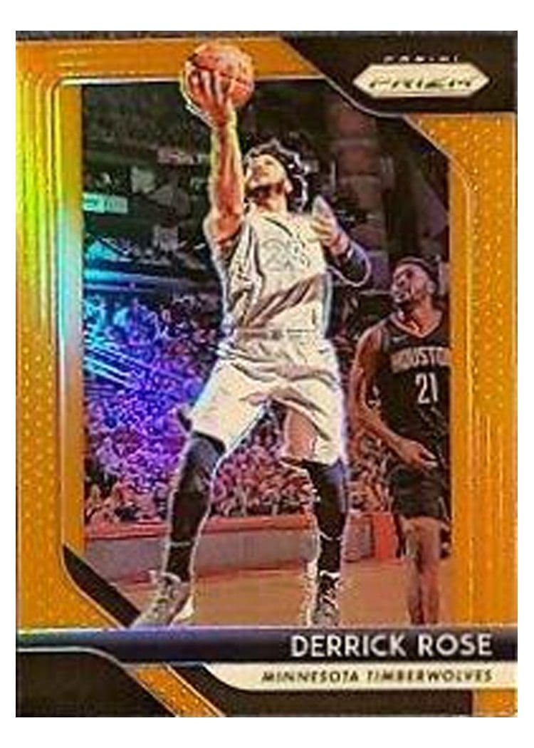 2018-19 Panini Prizm Base Set Derrick Rose #77 card