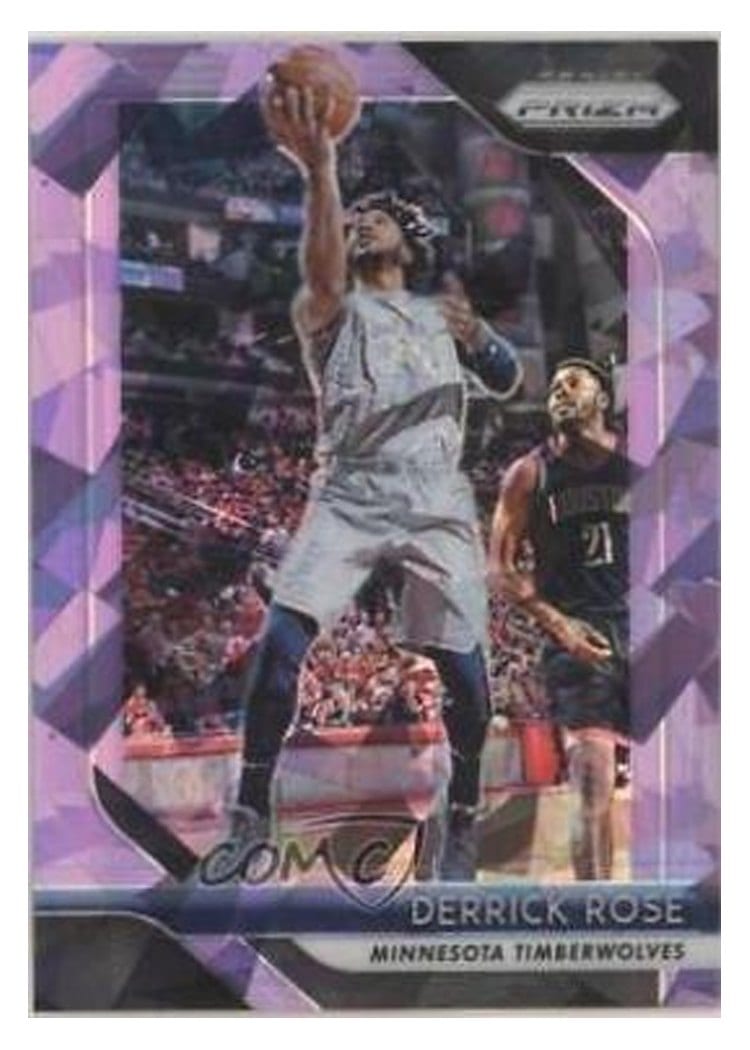 2018-19 Panini Prizm Base Set Derrick Rose #77 card