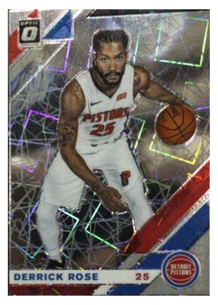 2019-20 Donruss Optic Base Set Derrick Rose #116 card