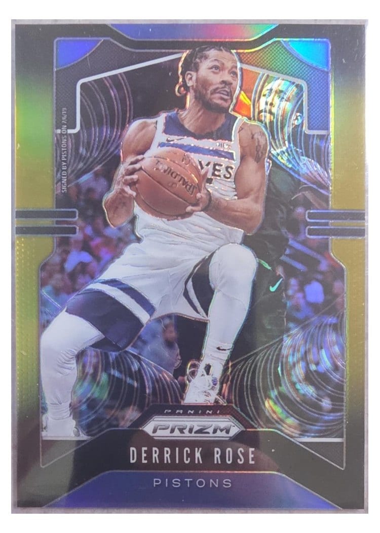 2019-20 Panini Prizm Base Set Derrick Rose #237 card