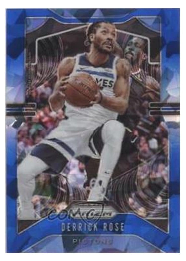 2019-20 Panini Prizm Base Set Derrick Rose #237 card