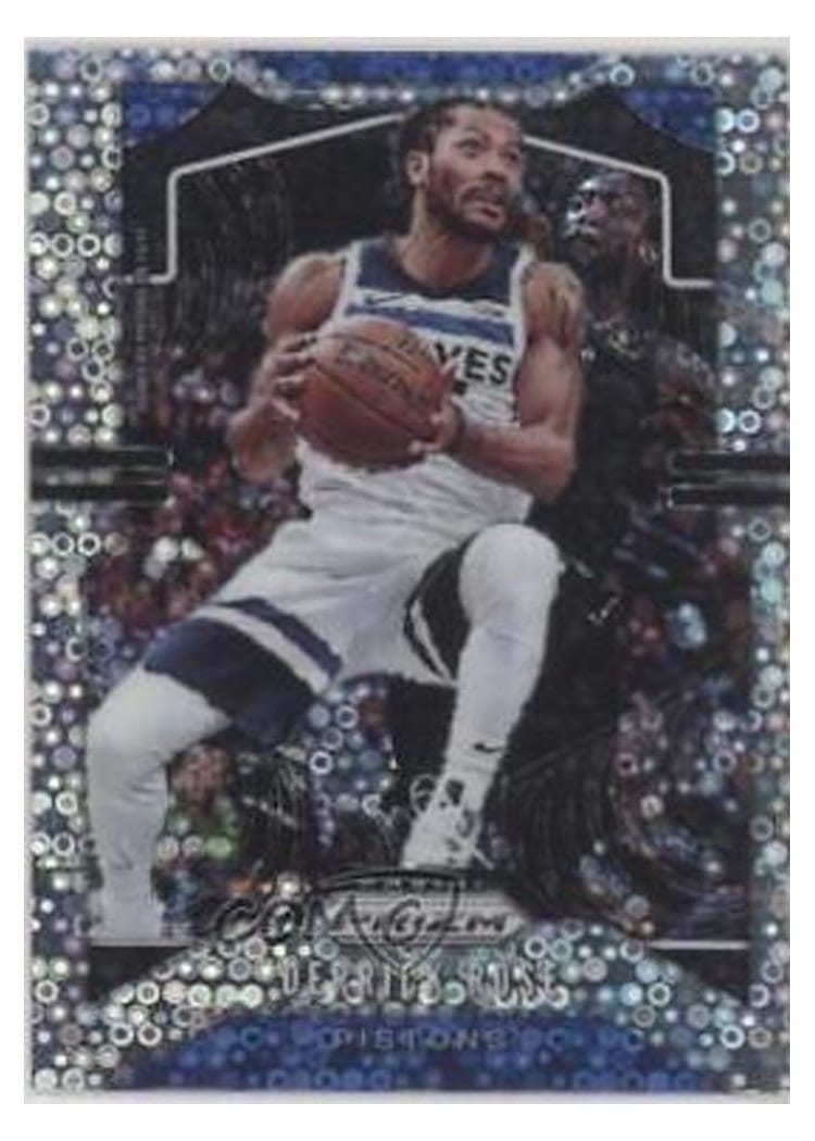 2019-20 Panini Prizm Base Set Derrick Rose #237 card