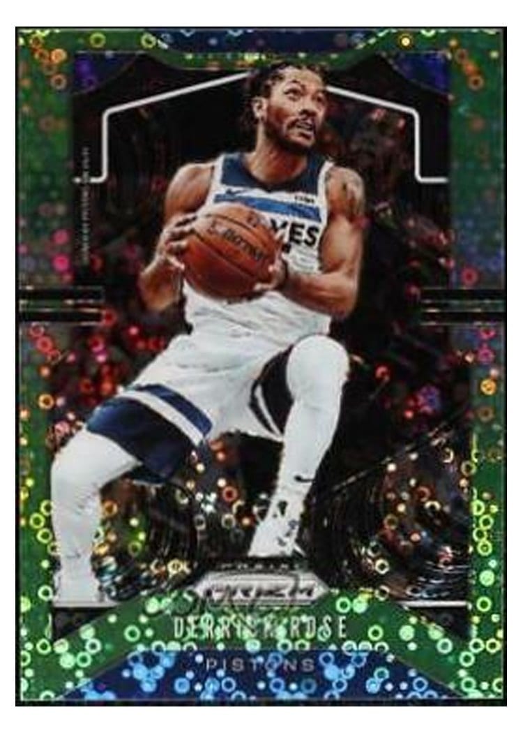 2019-20 Panini Prizm Base Set Derrick Rose #237 card