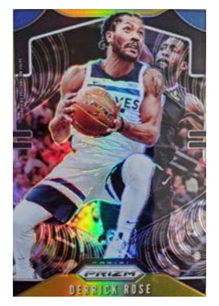 2019-20 Panini Prizm Base Set Derrick Rose #237 card