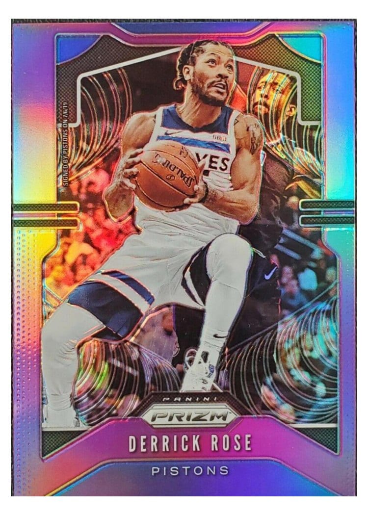 2019-20 Panini Prizm Base Set Derrick Rose #237 card