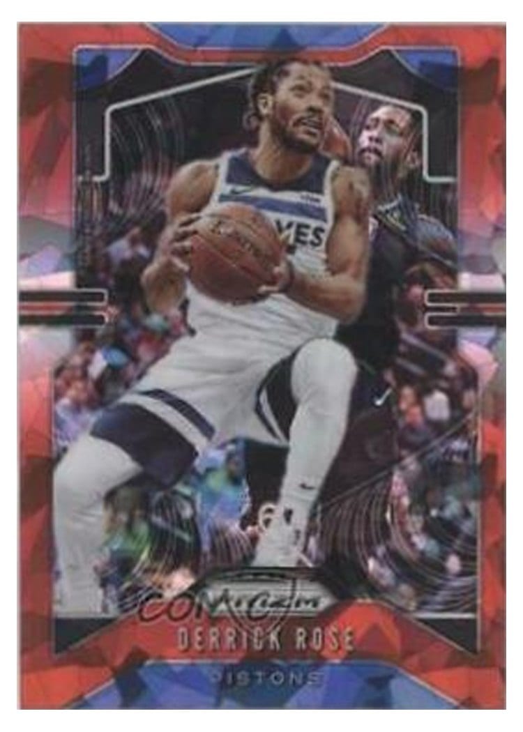2019-20 Panini Prizm Base Set Derrick Rose #237 card