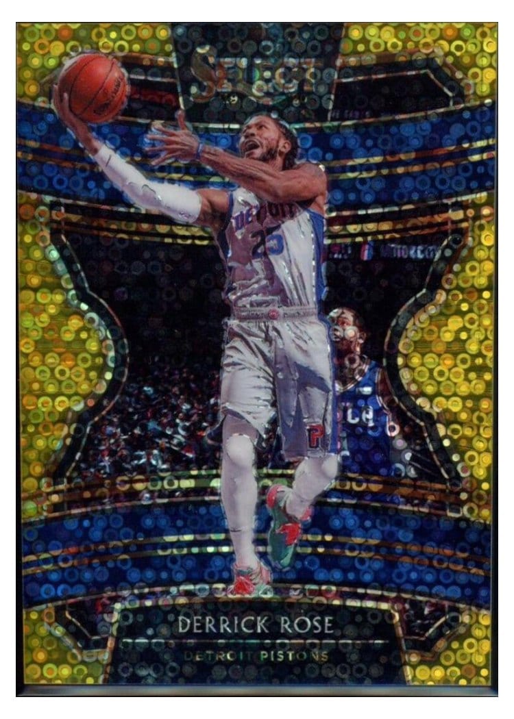 2019-20 Panini Select Base Set Derrick Rose #60 card