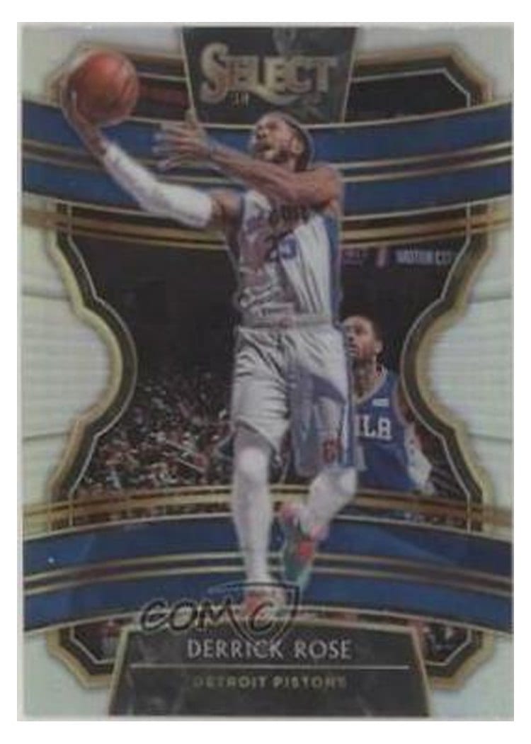 2019-20 Panini Select Base Set Derrick Rose #60 card