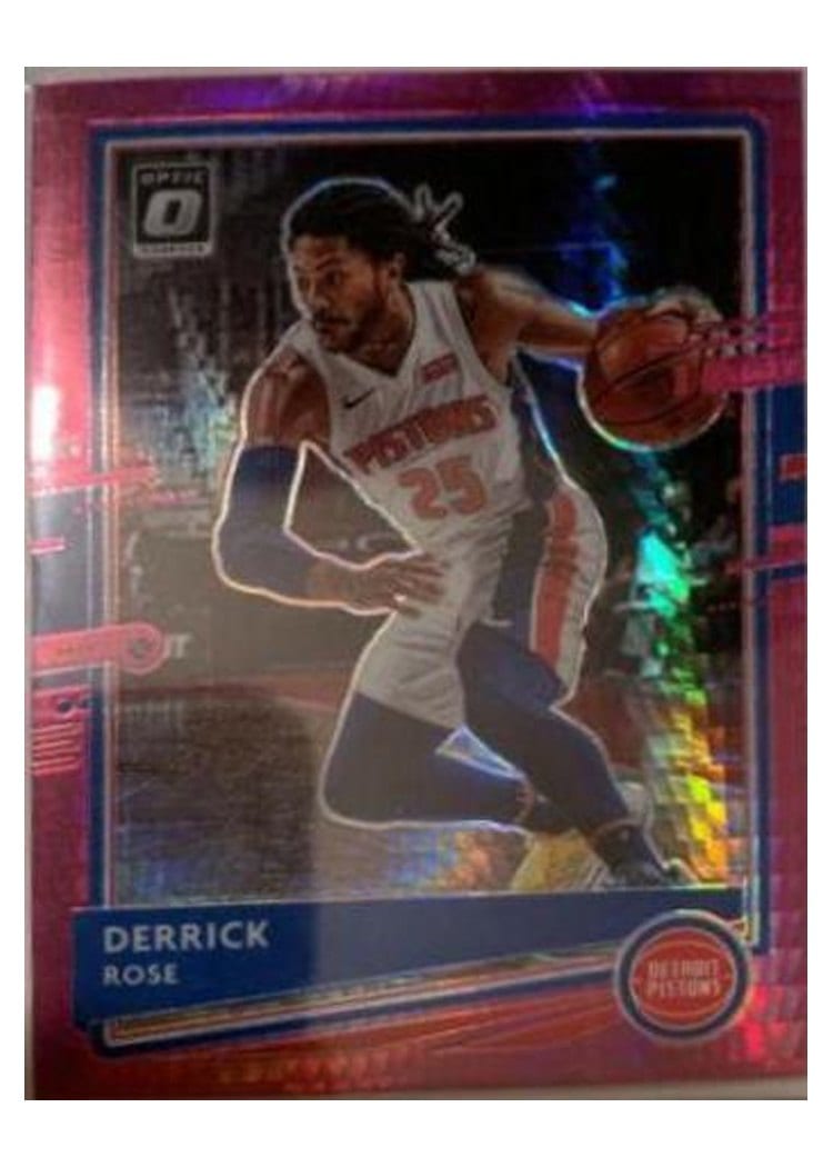 2020-21 Donruss Optic Base Set Derrick Rose #102 card